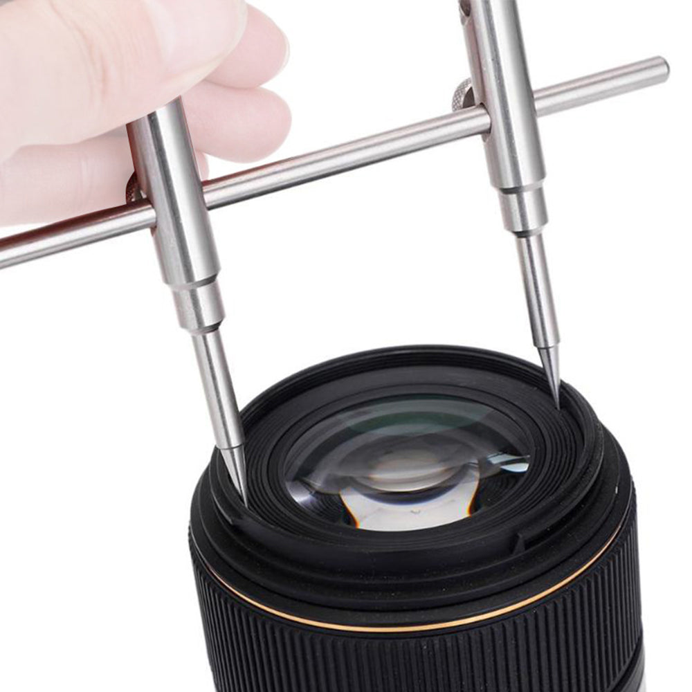 PL01 Dual Head Precise Lens Spanner Stainless Steel Camera Lens Repair Removal Wrench Tool PL01 Dual Head Precise Lens Spanner Stainless Steel Camera Lens Repair Removal Wrench Tool